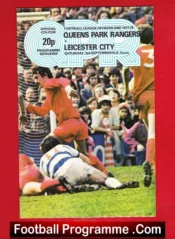 Queens Park Rangers v Leicester City 1977