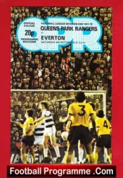 Queens Park Rangers v Everton 1977