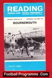 Reading v Bournemouth 1969