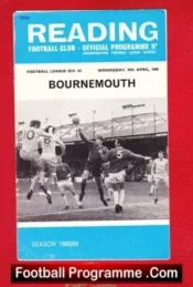 Reading v Bournemouth 1969