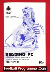 Reading v Southport 1974