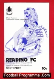 Reading v Southport 1974