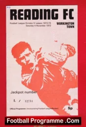 Reading v Workington 1972