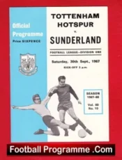 Tottenham Hotspur v Sunderland 1967
