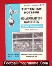 Tottenham Hotspur v Wolves 1969