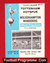 Tottenham Hotspur v Wolves 1969