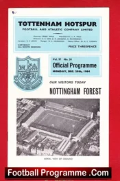 Tottenham Hotspur v Nottingham Forest 1964
