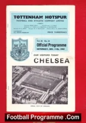 Tottenham Hotspur v Chelsea 1965