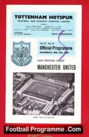 Tottenham Hotspur v Manchester United 1965