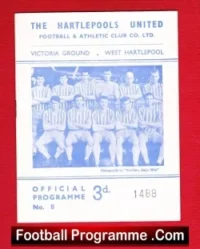 Hartlepool United v Oldham Athletic 1962