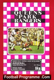 Queens Park Rangers v Arsenal 1976