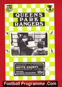 Queens Park Rangers v Notts County 1975