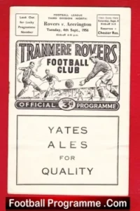 Tranmere Rovers v Accrington Stanley 1956