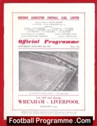 Wrexham v Liverpool 1963 – FA Cup
