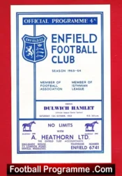 Enfield v Dulwich Hamlet 1963