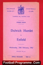 Dulwich Hamlet v Enfield 1965