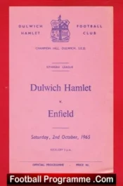 Dulwich Hamlet v Enfield 1965