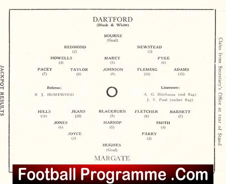 Dartford v Margate 1962 - Image 3