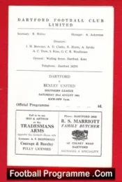 Dartford v Bexley United 1964