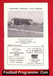 Dartford v Chelmsford City 1965