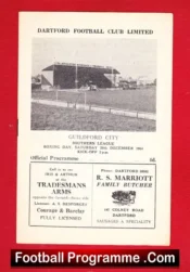 Dartford v Guildford City 1964