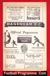 Dagenham v Edgware Town 1962