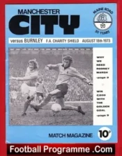 Manchester City v Burnley 1973 – FA Charity Shield
