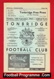 Tonbridge v Ashford Town 1964 – Kent Senior Shield