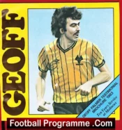 Geoff Palmer Testimonial Benefit Match Wolves 1983 – Signed