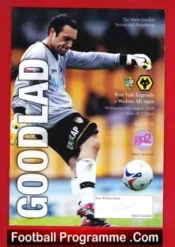 Mark Goodlad Testimonial Benefit Match Port Vale 2008 Signed