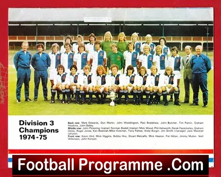 Andy Burgin Testimonial Benefit Match Blackburn Rovers 77 Signed - Image 3