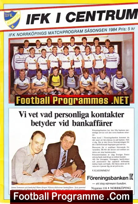IFK Norrkoping v Wolves 1984 - Friendly Match Sweden - Image 2