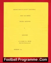 Greater Manchester v Lancashire 1970s – Schoolboys at Mossley