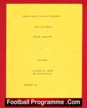 Greater Manchester v Lancashire 1970s – Schoolboys at Mossley