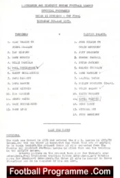 Manchester Terriers v Clifton Palace 1975 – U15 School Cup Final