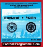 England v Wales 1979 – Under 18 at Ipswich Town