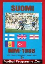 Finland v England 1986 – Suomi