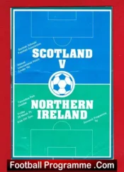 Scotland v Northern Ireland 1975 – Tannadice Park Dundee United