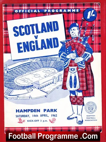 Scotland v England 1962 - Hampden Park - Glasgow - Image 2