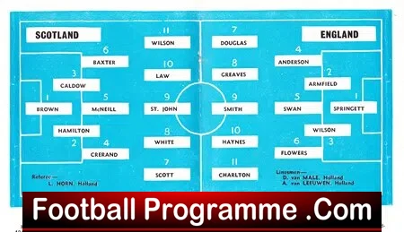 Scotland v England 1962 - Hampden Park - Glasgow - Image 3