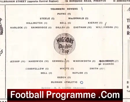 Tranmere Rovers v Oldham Athletic 1951 - Image 3