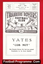 Tranmere Rovers Blues v Reds 1959 – Trials Match