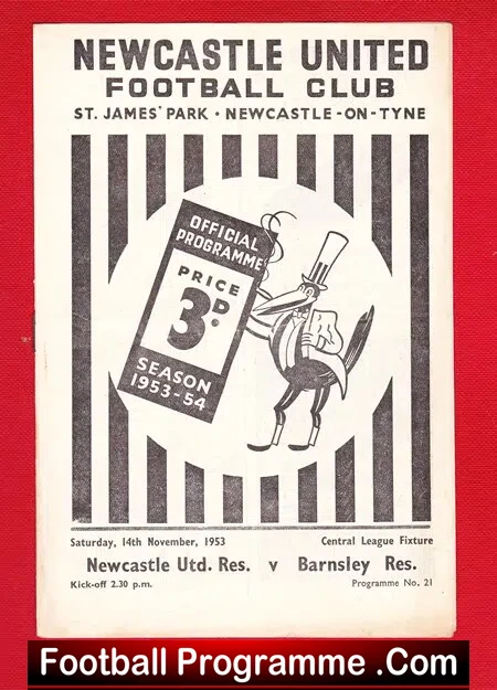 Newcastle United v Barnsley 1953 - Reserves Match - Image 2