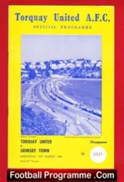 Torquay United v Grimsby Town 1961