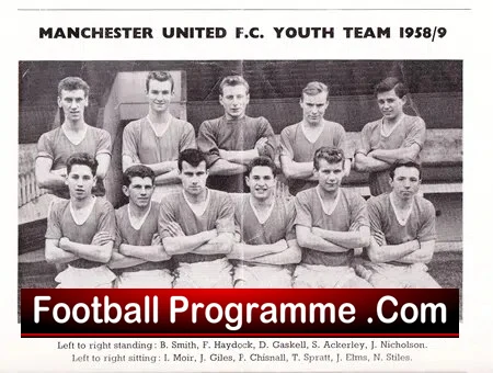 Manchester United v Blackburn Rovers 1959 - Youth Cup Semi Final - Image 4