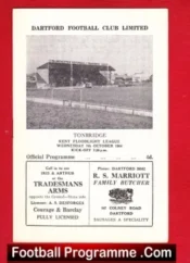 Dartford v Tonbridge 1964 – Kent Floodlight League