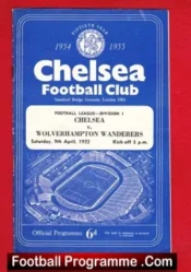 Chelsea v Wolves 1955 – Championship Season
