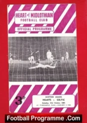 Heart Of Midlothian v Glasgow Celtic 1961 – to clear