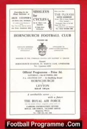 Hornchurch v Leyton 1962 – FA Amateur Cup