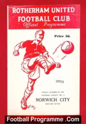 Rotherham United v Norwich City 1962